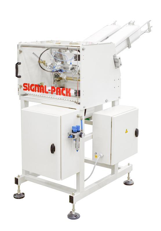 Apilador de soportes a la cinta transportadora UPT-80