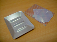 Inserto de molving para una máquina de termoformado al vacío