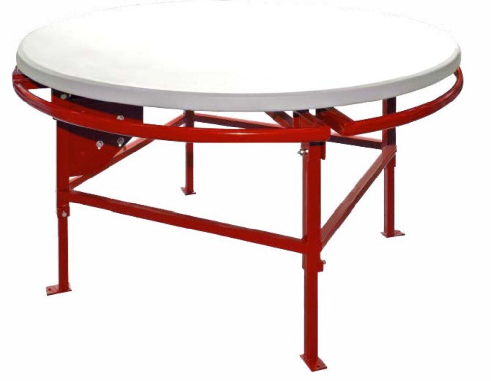 La mesa de acumulación giratoria