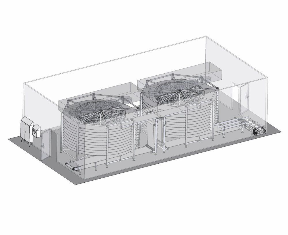 Transportadores en espiral