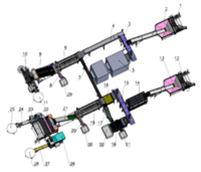 Línea multifuncional de procesamiento y envasado de tubérculos